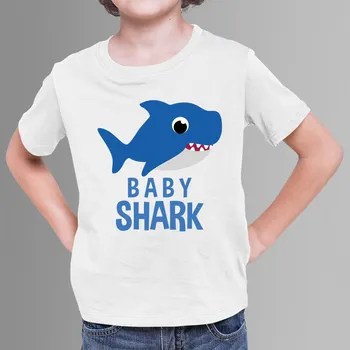 Žertovný předmět Baby shark - dětské tričko s potiskem