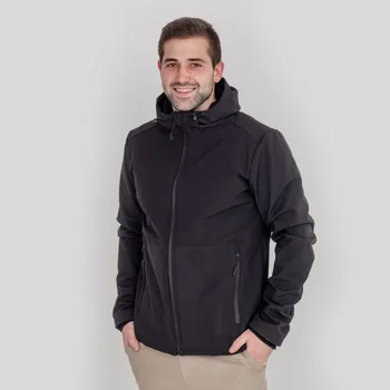 Pánská větrovka Pánská černá softshell bunda 30/15 Velikost: S