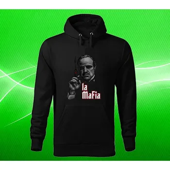 Pánská mikina mikina La Mafia 5XL (mikina s potiskem )