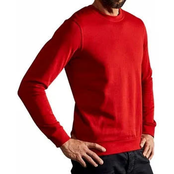 Pánská mikina Bavlněná pánská mikina přes hlavu Promodoro 320 g/m Barva: červená ohnivá, Velikost: 3XL E5099N