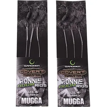 Gardner Návazec Ronnie Boom Rig 3 ks/bal. s protihrotem|vel. č.6