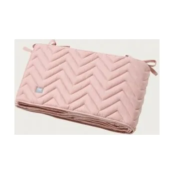 Příslušenství pro dětskou postel a kolébku Mimiconcept Mantinel vlnka - Dusty Rose