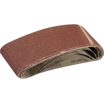 Brusný papír Brusný pás 75 × 533 mm P80 - 5 ks Silverline 433236