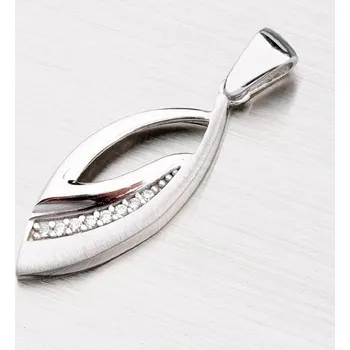 Přívěsek Dámský přívěsek stříbro 925 zirkon ZS-068-OKS