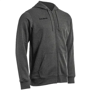 Pánská mikina Salming Core 21 Hood Grey Melange Mikina vel. XL