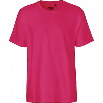 Pánské tričko Rovné pánské triko Neutral z česané organické bavlny 185 g/m Barva: Růžová, Velikost: 3XL NE60001