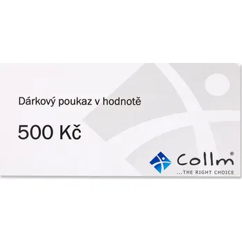 Dámské ponožky COLLM Dárkový poukaz 500Kč Vyberte hodnotu poukázky: 1000,-Kč