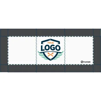 Motocyklová podložka SimpleJack BikeLite 225 x 95 cm Vnitřní barva: bílá, Vnější barva: grafit