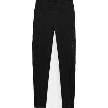Dámské kalhoty 4F 4FAW23TFTRF404 DEEP BLACK Dámské trekingové legíny US XXL