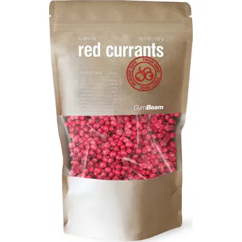 Anabolizér GymBeam Lyofilizovaný červený rybíz 100 g