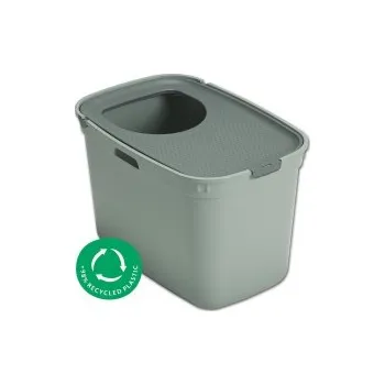 Toaleta pro kočku Toaleta Top Cat olivově zelená