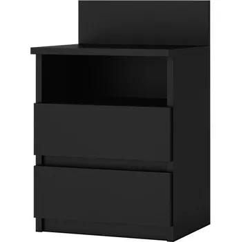 Noční stolek Noční stolek MALVÍNA M1, Černá