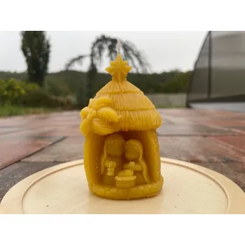 Svíčka Betlém (včelí vosk)