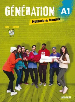 Francouzský jazyk Génération A1: Méthode de français: učebnice + pracovní sešit - Hatier Didier [FR] (2017, brožovaná) + CD + DVD