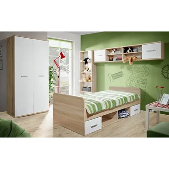 Dětský pokoj Asm Dětský pokoj DINO I, dub sonoma/bílá matná