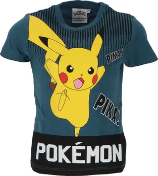 Chlapecké tričko Pokémon Pika! dětské tričko modré 104 cm