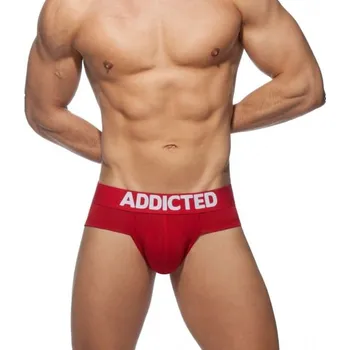 Slipy Slipy Addicted AD467 My Basic Brief červené 3XL, pánské bavlněné slipy