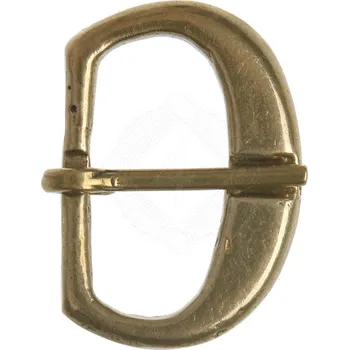 Figurka Marshal Historical Mosazná přezka typ „D“ – Hladká (pro šíři 32 mm)