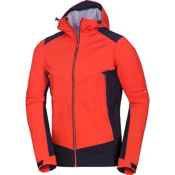 Pánská softshellová bunda Northfinder Pánská bunda softshellová ochranná MORRIS, rudá,