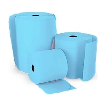Kotouček do pokladny a tiskárny štítků Termo pokladní kotouček 80/80/12 (80m) BPA free MODRÝ papír