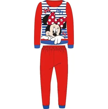 Dívčí pyžamo E PLUS M Dívčí pyžamo MINNIE 52049670 - polar fleece/červené Velikost: 098