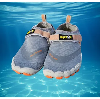 Boty do vody Boty do vody - barefoot - rychleschnoucí - šedé 37