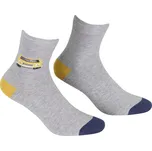 Chlapecké ponožky WOLA AUTO šedé Velikost: 33-35