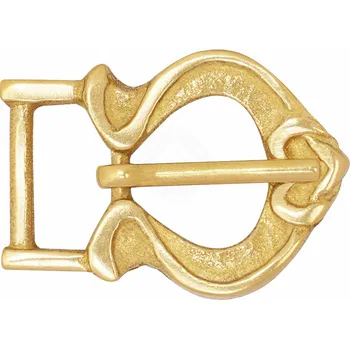 Karnevalový kostým House of Warfare Pozdně středověká přezka z mosazného masivu 58x40mm