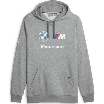 Pánská mikina BMW mikina PUMA MMS Essentials Fleece 23 grey - M