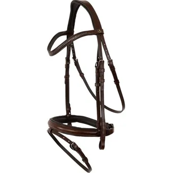 Uzdečka BR Brackley Hnědá Full