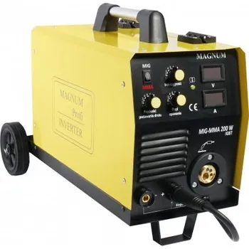 Svářečka Svářecí invertor MIG | Magnum MIG 200W MMA IGBT | 180A /60% | hořák 15/3m + kabely