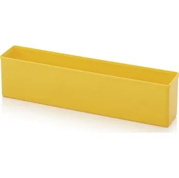 Vkládací boxy pro sortimentní boxy 26 x 5,2 x 6,3 cm - Signální žlutá - Signální žlutá - materiál: ABS - SB E 15-1003