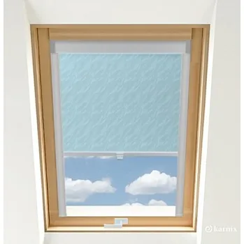 Roleta Rolety na střešní okna PREMIUM AQUA - světle modrá