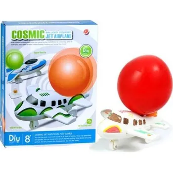 Výuková hračka Experimentální sada - Udělej si: Letadlo poháněné balónem, 2ks