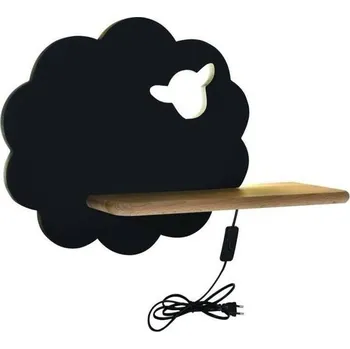 Černé dětské svítidlo Sheep – Candellux Lighting ID_1556128