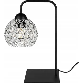 Stojací lampa Stolní lampa Crystal, 1x stříbrné křišťálové stínítko
