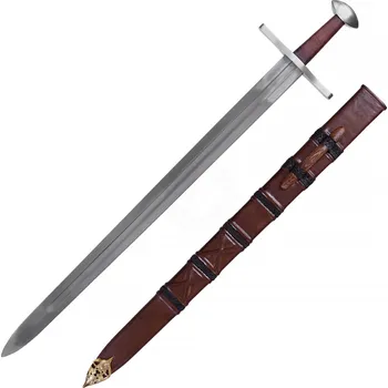 Replika zbraně Deepeka Meč pozdní doby vikingské s pochvou