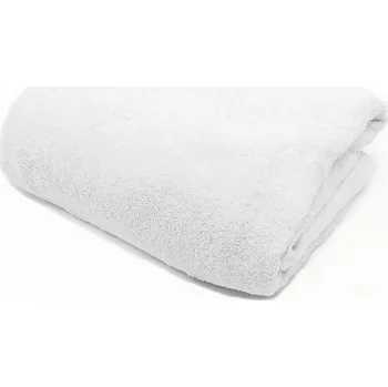 Osuška Plážová osuška BIG jednobarevná bílá, froté, 100x180cm