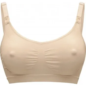 Těhotenské spodní prádlo Medela těhotenská a kojicí podprsenka Keep Cool béžová vel. S