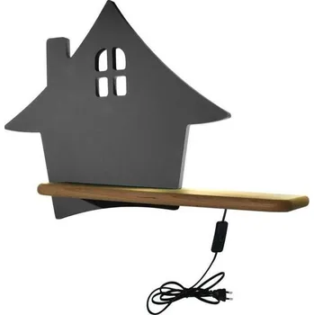 Dětské svítidlo Šedé dětské svítidlo House – Candellux Lighting ID_1555942