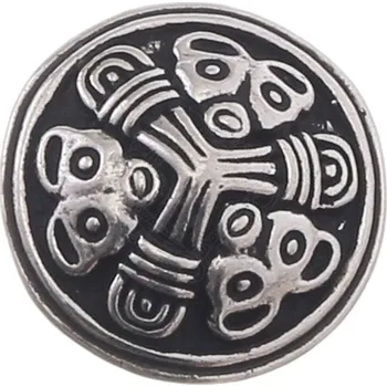 Deepeka Malá vikingská kotoučová brož Birka ve stilu Borre