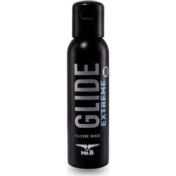 Lubrikační gel Mister B Glide Extreme 250 ml, silikonový lubrikat s relaxačním účinkem