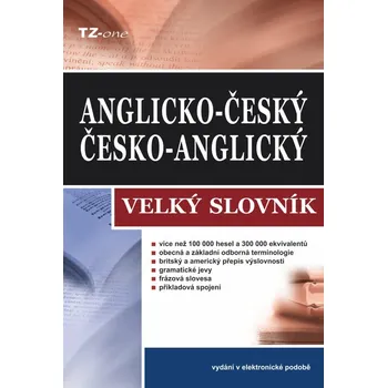 Kniha Velký anglicko-český/ česko-anglický slovník