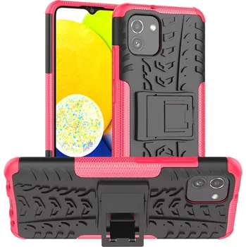 Pouzdro na tablet VSECHNONAMOBIL 41497 STAND Extra odolný obal Samsung Galaxy A03 růžový