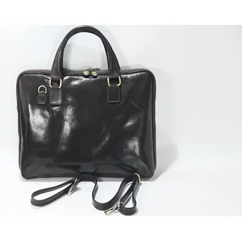 Kabelka JAKUB-OBUV Luxusní pánská kabela z prvotřídní italské kůže KAB F3 K430 hnědá