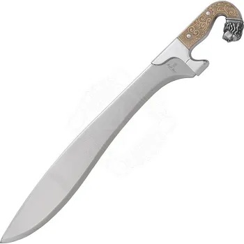 Replika zbraně Marto Dekorativní Iberská Falkata s hlavou Medúzy | Postříbřená