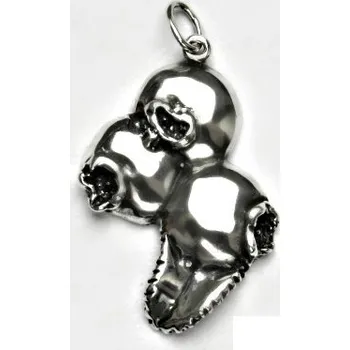 Přívěsek Stříbrný přívěsek borůvka - P297 (Stříbrné borůvky)