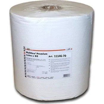 Utěrka Multitex Ultra Z70, utěrka, role, 380 m návin, 1 vrstvá, bílá