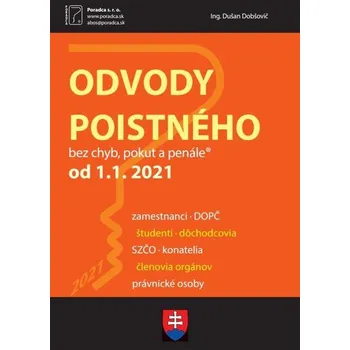 Kniha Odvody poistného od 1.1.2021
