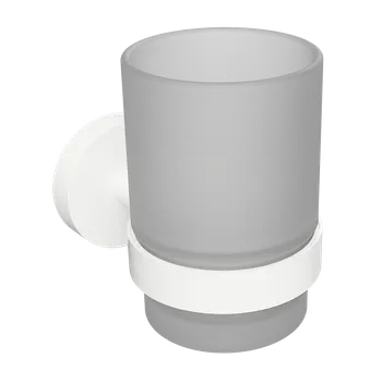 Držák na kartáček HOPA Držák kartáčků, sklo Barva - Bílá KDBE104110014